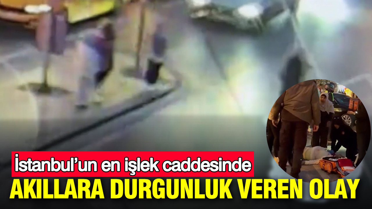İstanbul’un en işlek caddesi: Akıllara durgunluk veren olay
