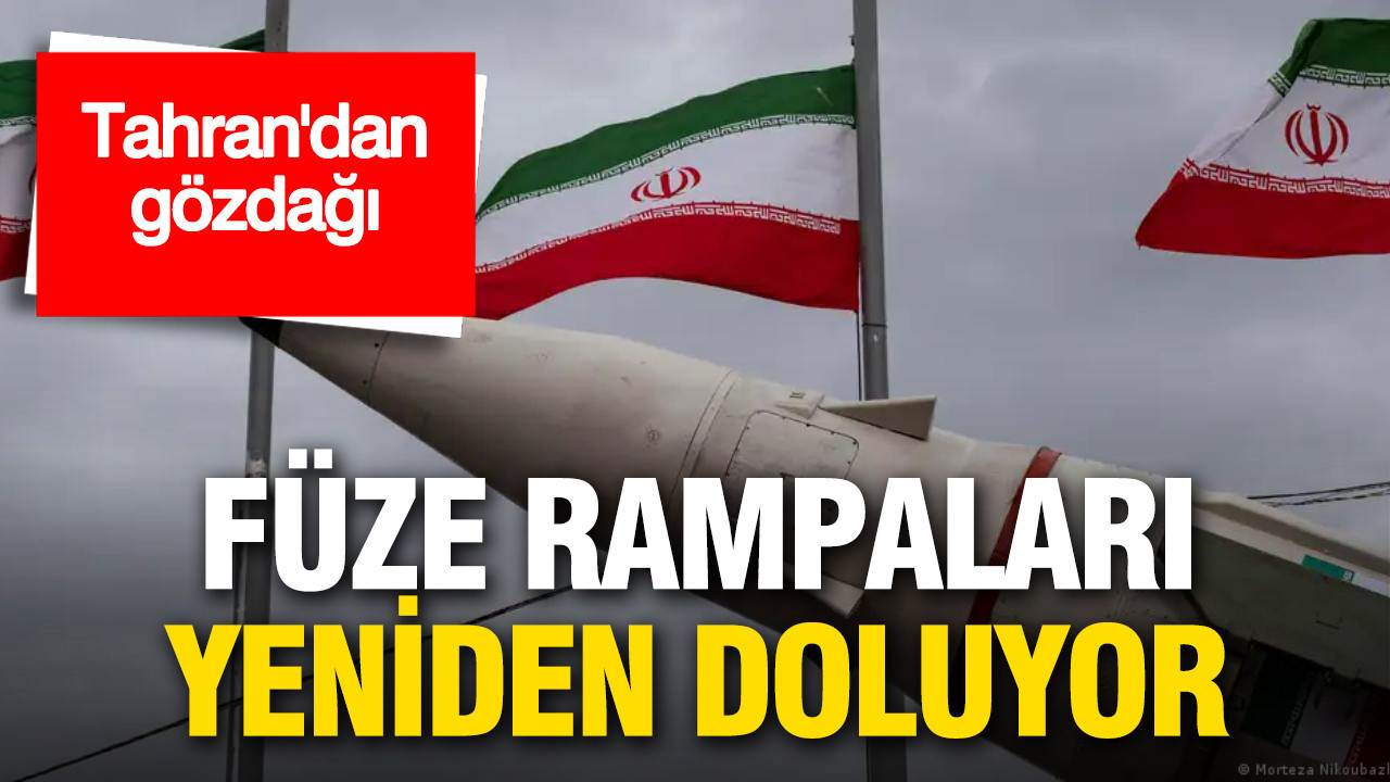 Tahran’dan gözdağı: Füze rampaları yeniden doluyor