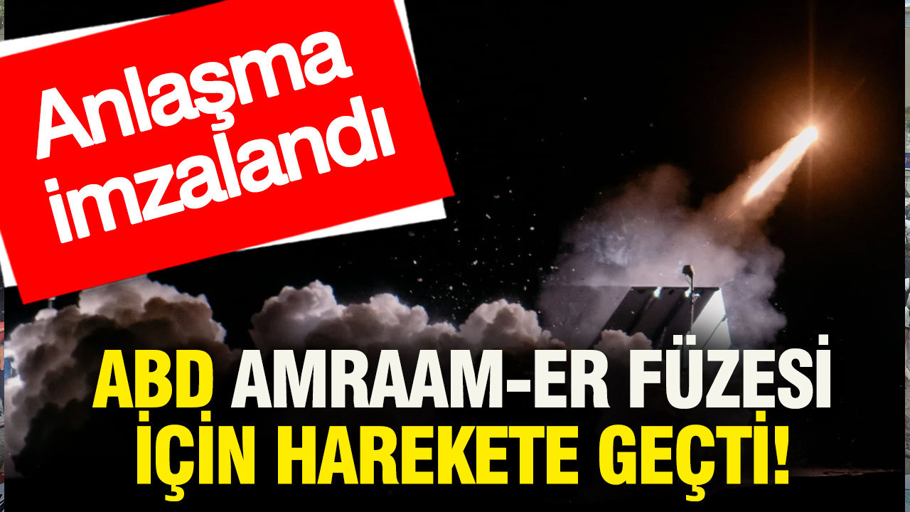 ABD, AMRAAM-ER füzesi için harekete geçti: Anlaşma imzalandı