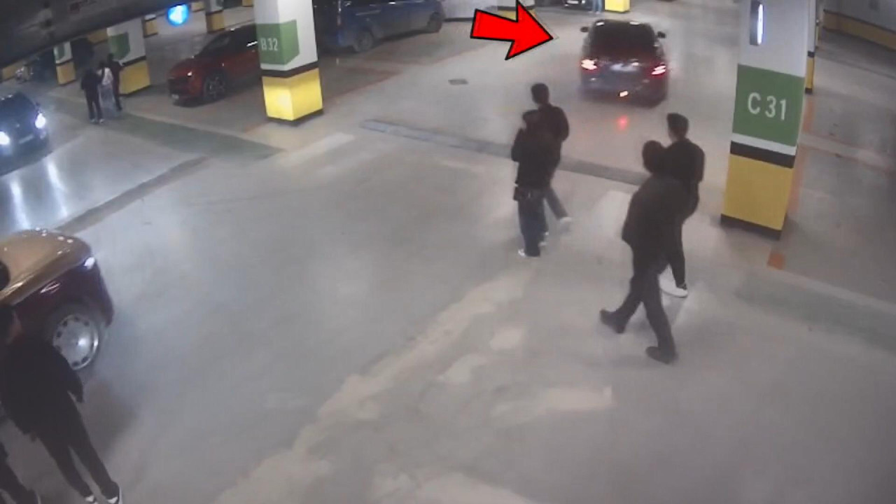 AVM otoparkında drift: Trafik magandalarına ceza yağdı