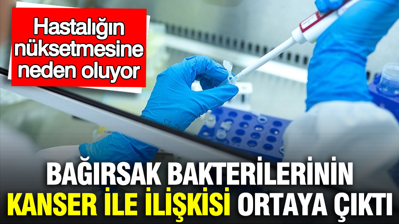 Bağırsak bakterilerinin kanser ile ilişkisi ortaya çıktı: Hastalığın nüksetmesine neden oluyor