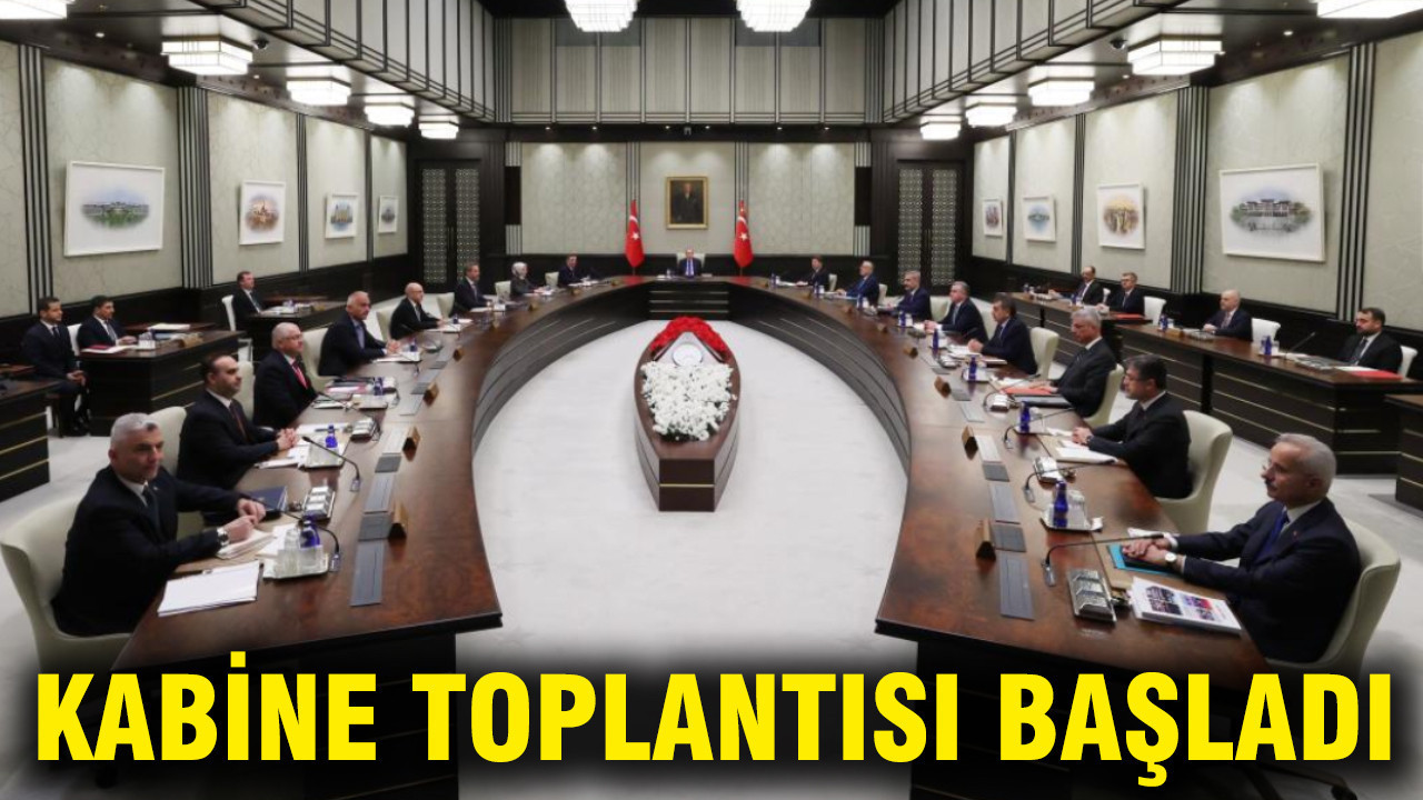 Kabine Toplantısı sona erdi