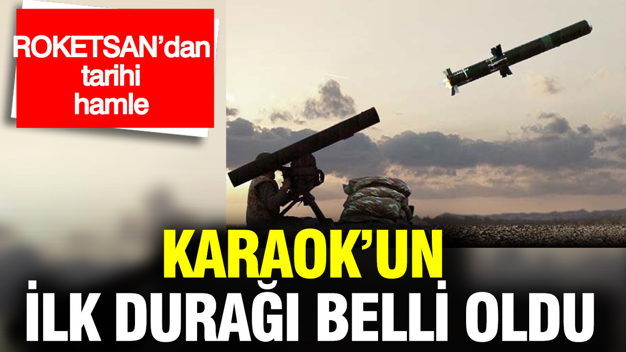 ROKETSAN’dan tarihi hamle: KARAOK’un ilk durağı Malezya oldu