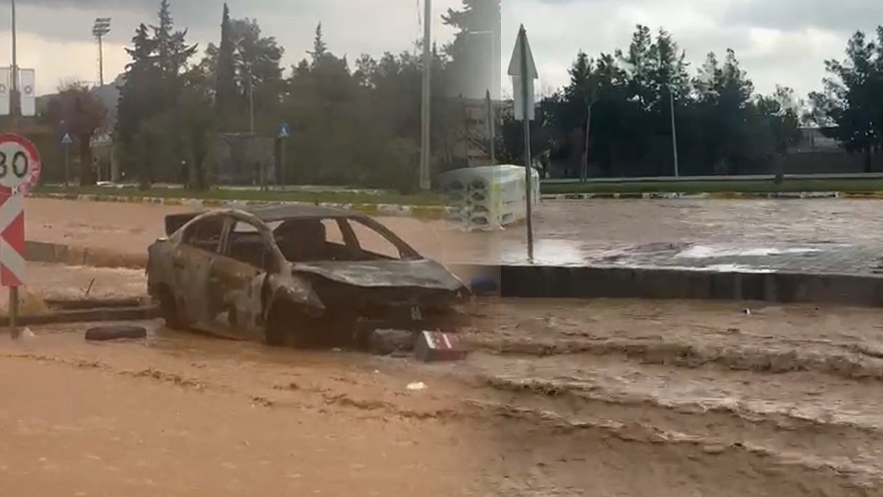 Sağanak yağış Mardin’de hayatı felç etti