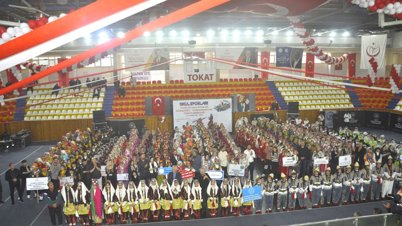 Tokat, Türkiye finaline ev sahipliği yaptı: Halk oyunlarında renkli görüntüler