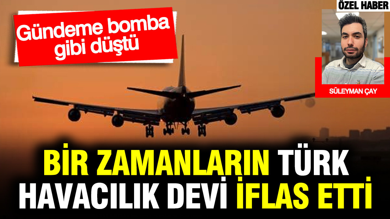 Türk havacılık devi Onur Air iflas etti: Gündeme bomba gibi düştü…
