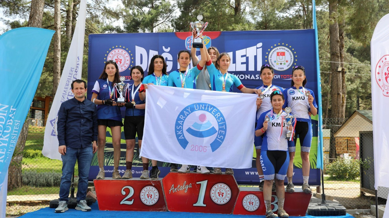 ASÜ Dağ Bisikleti Kadın Takımı Türkiye şampiyonu oldu