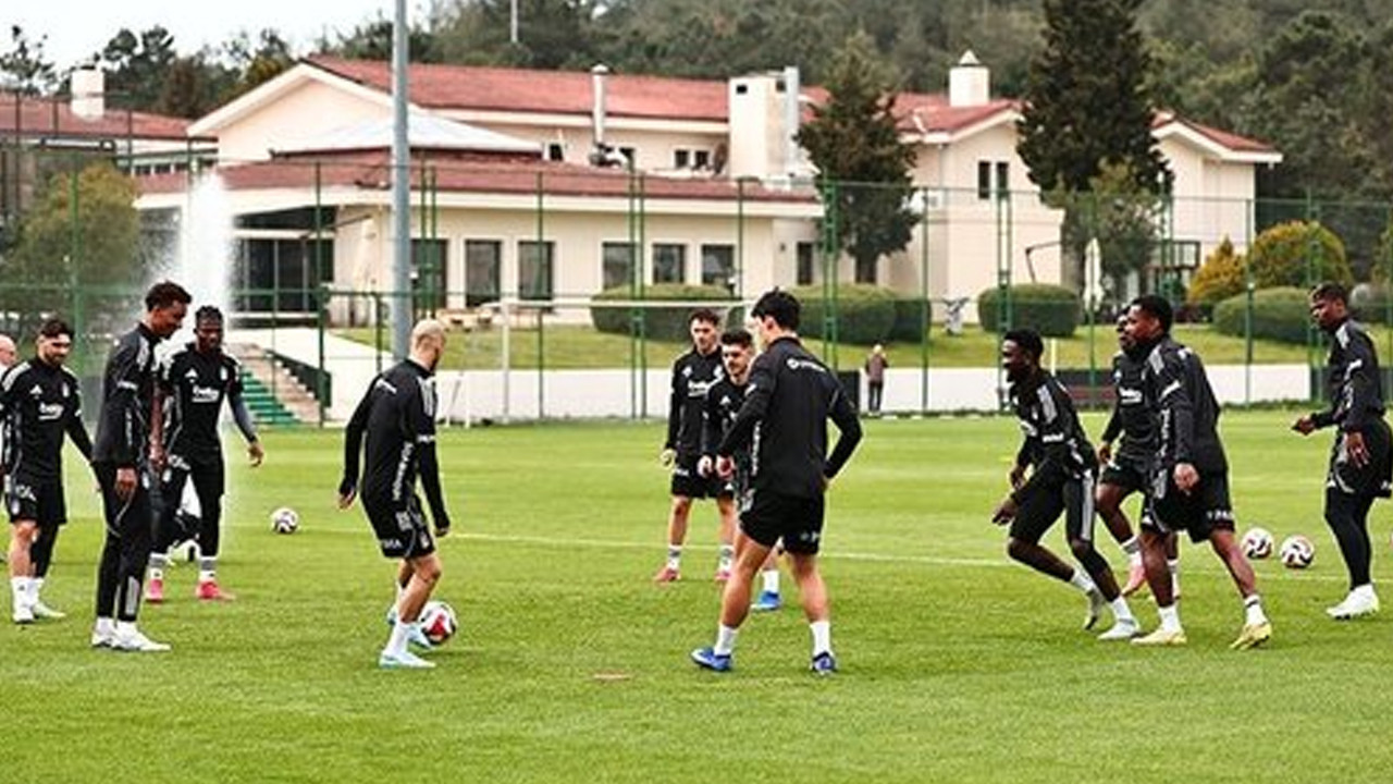Beşiktaş, Alanyaspor maçın hazırlıklarını sürdürdü