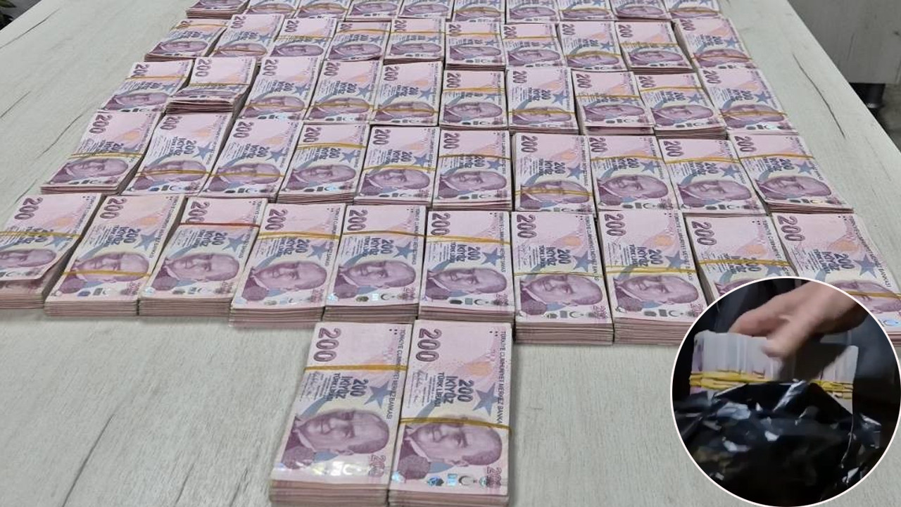 Çantadan deste deste para fışkırdı: Gümrük memurları şoke oldu