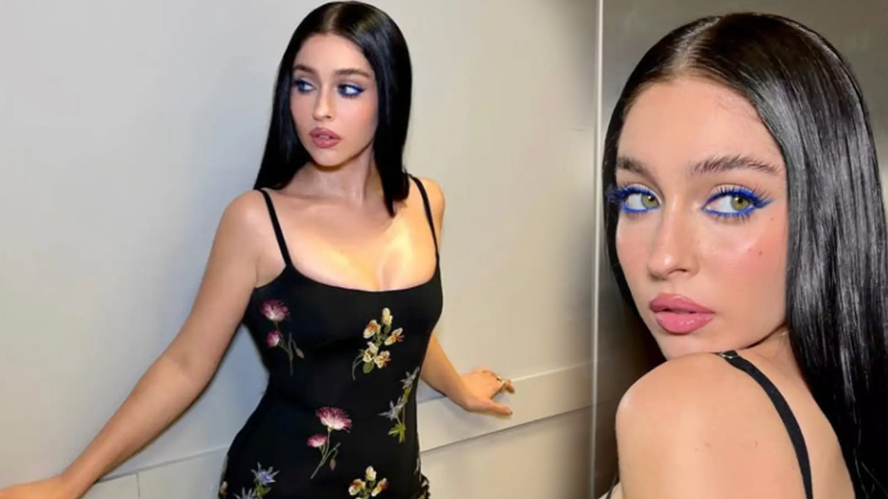 Cemre Baysel süper minisiyle hayranlarını mest etti