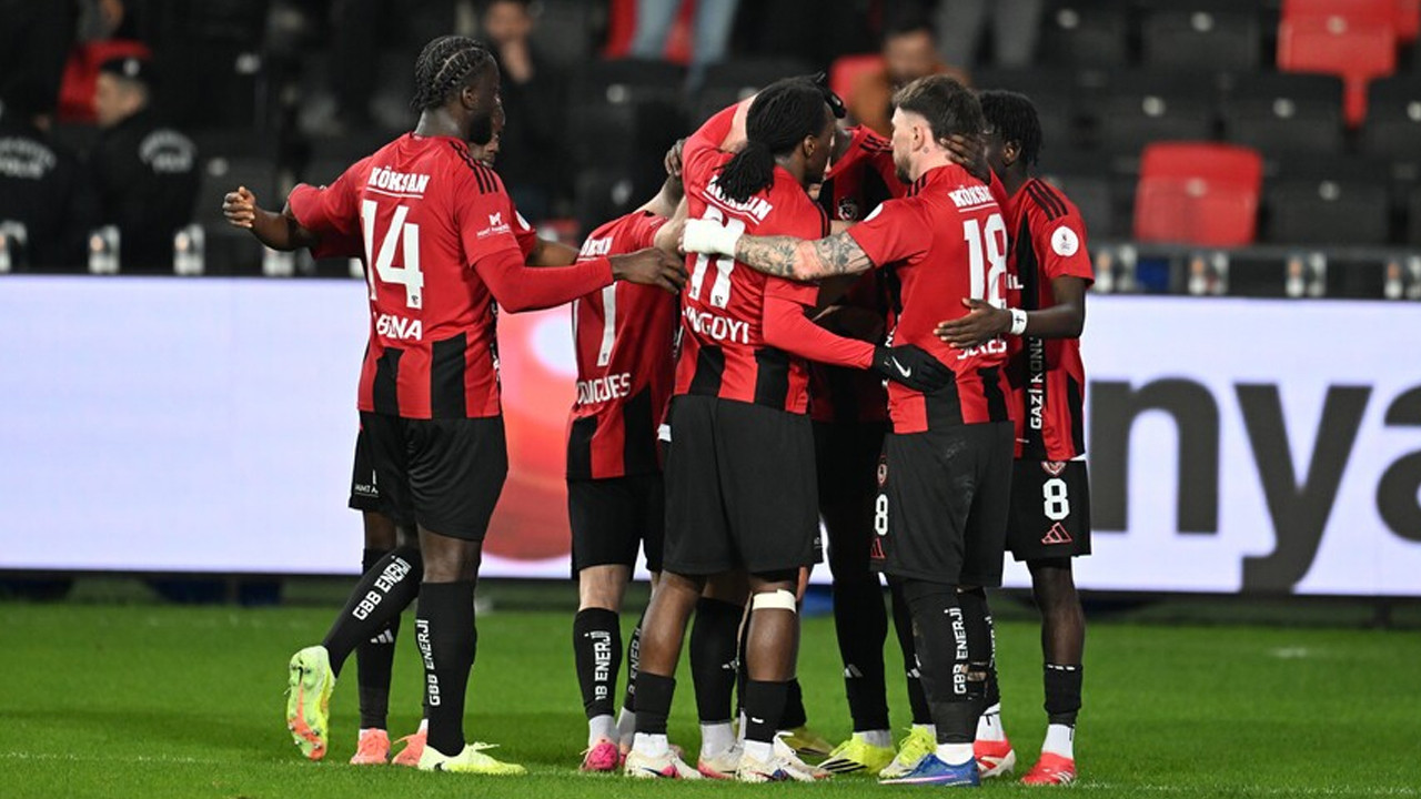 Gaziantep FK, Süper Lig'de 3 maç sonra galip geldi