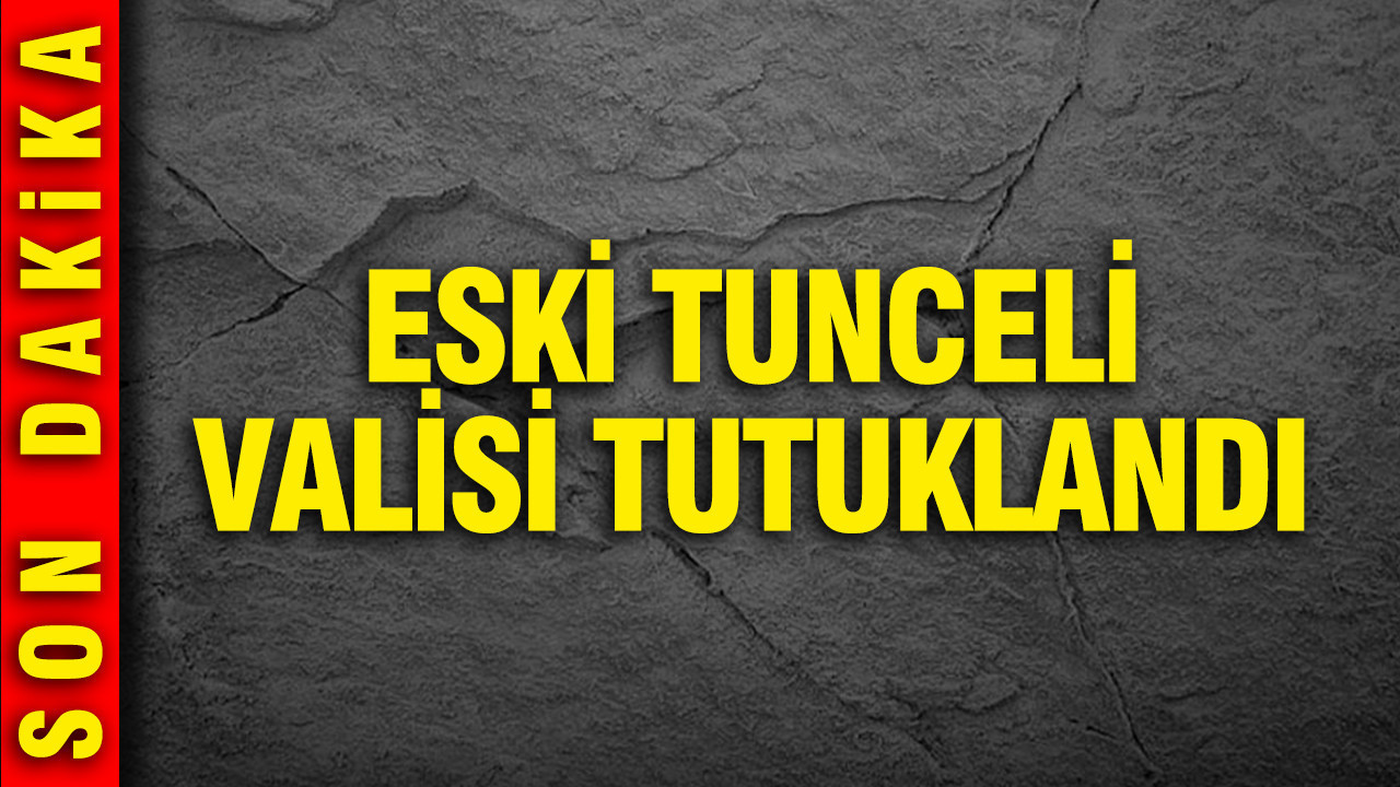 Gülistan Doku davası: Eski Tunceli Valisi tutuklandı