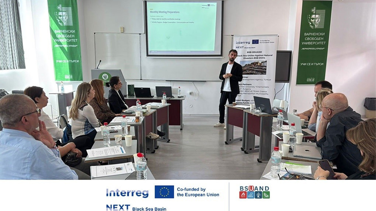 Karadeniz’in afetle mücadelesinde Varna buluşması: BSUAND projesi hız kesmeden ilerliyor
