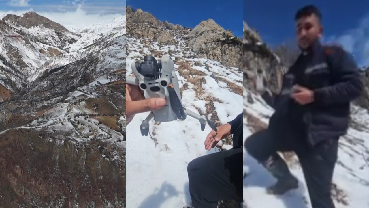 Kartal dronu havada böyle avladı: Erzincan’da şaşkınlık veren olay