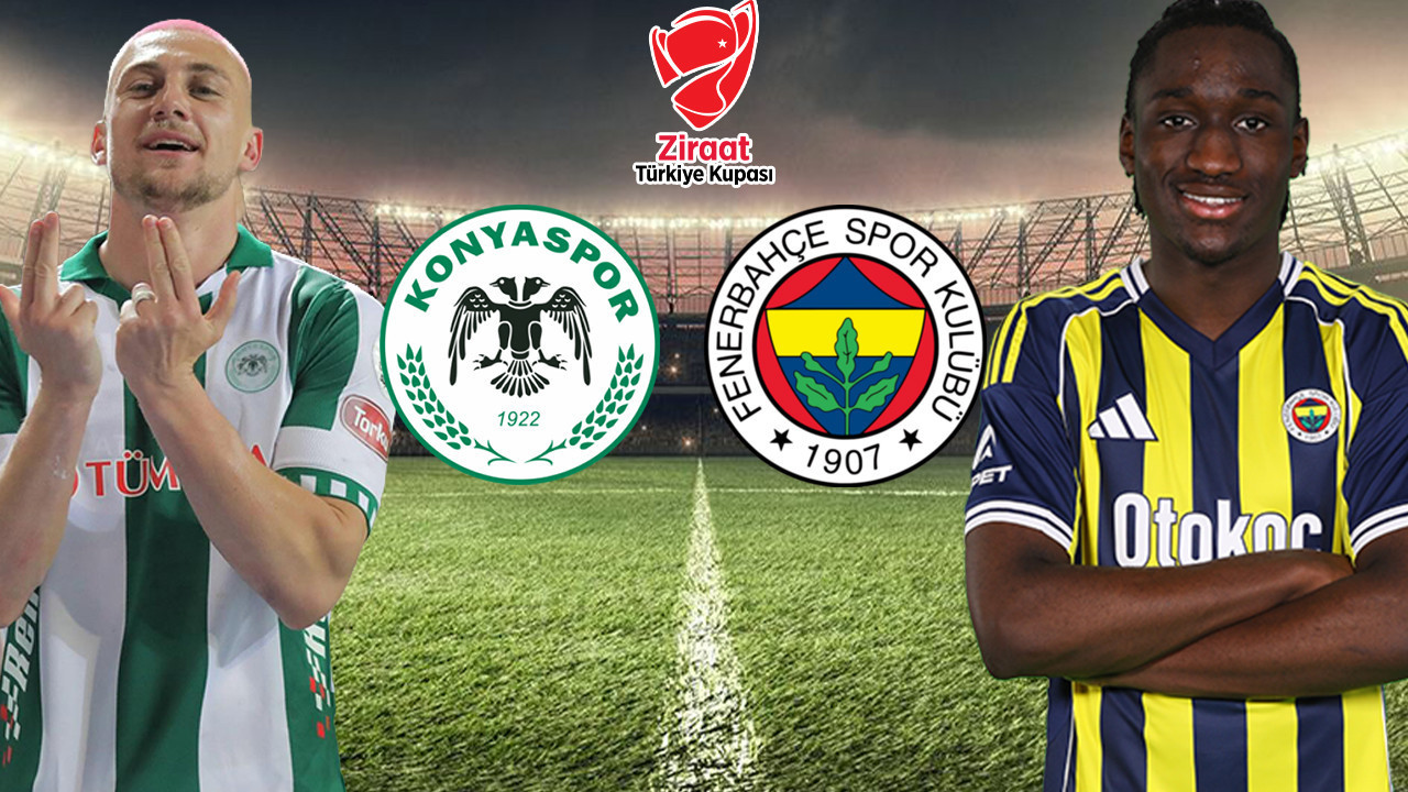 Konyaspor-Fenerbahçe maçının ilk 11’leri belli oldu