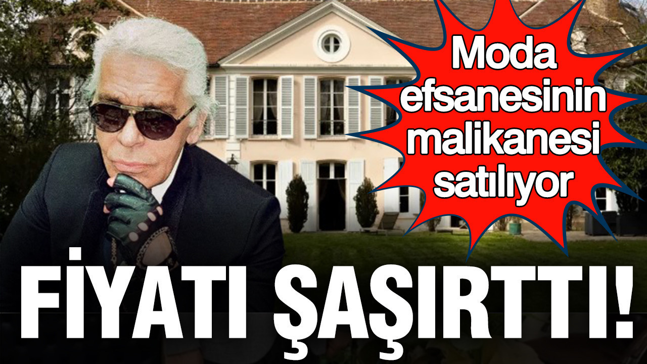 Moda efsanesi Karl Lagerfeld’in Paris'te satışa sunulan malikanesi fiyatıyla şaşırttı