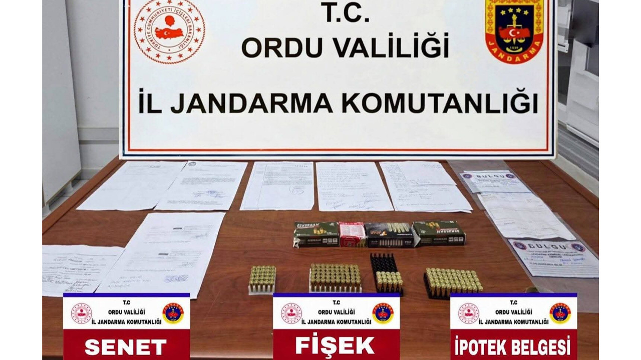 Ordu’da bir haftada 62 şüpheli yakalandı