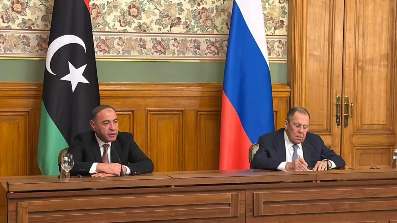 Rusya Dışişleri Bakanı Lavrov ve Libya Dışişleri Bakan Vekili Baur’dan Orta Doğu görüşmesi