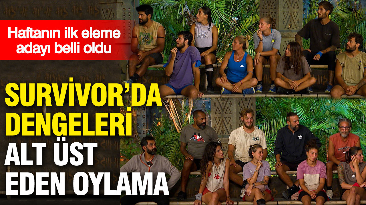 Survivor'da nefesler tutuldu parkur alev aldı: Haftanın ilk eleme adayı belli oldu