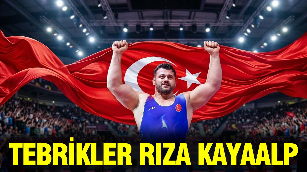Tebrikler Rıza Kayaalp: Avrupa Şampiyonası’nda tarih yazdı