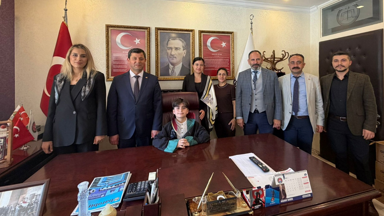 Aksaray Barosu’nda öğrenciye temsili başkanlık devri gerçekleşti