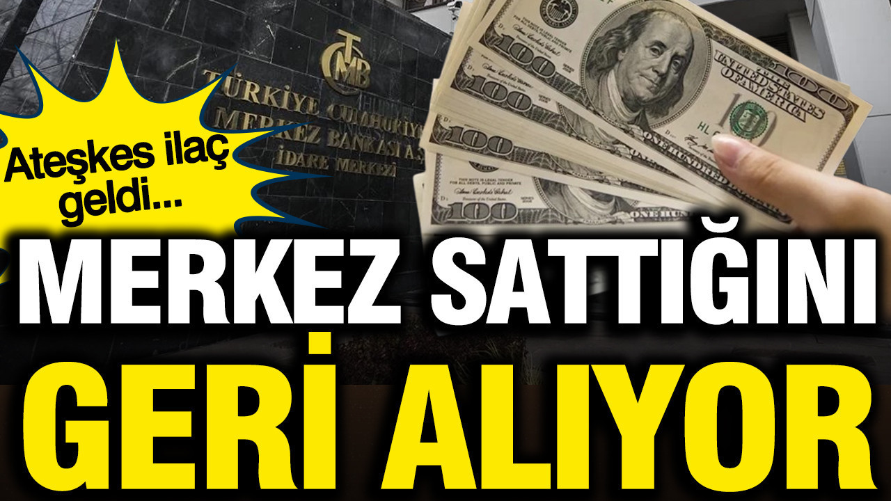 Ateşkes ilaç geldi: Merkez sattığını geri alıyor