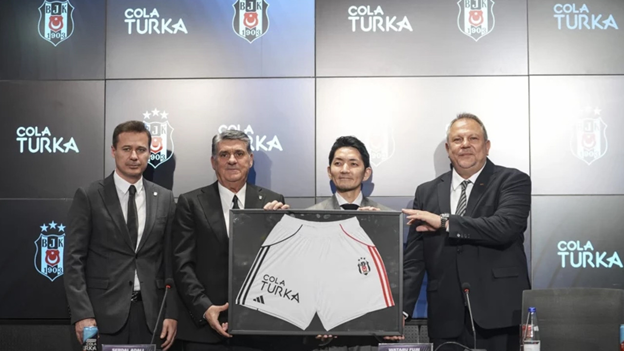 Beşiktaş, Cola Turka ile sponsorluk anlaşması imzaladı