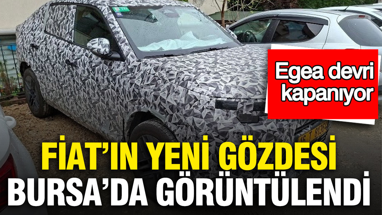 Egea devri kapanıyor: Fiat’ın yeni gözdesi Bursa’da görüntülendi
