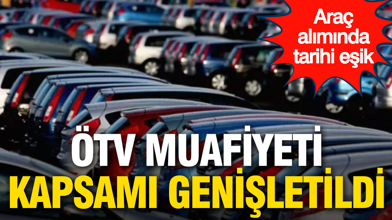 Engelli araç alımında tarihi eşik: ÖTV muafiyeti kapsamı genişletildi