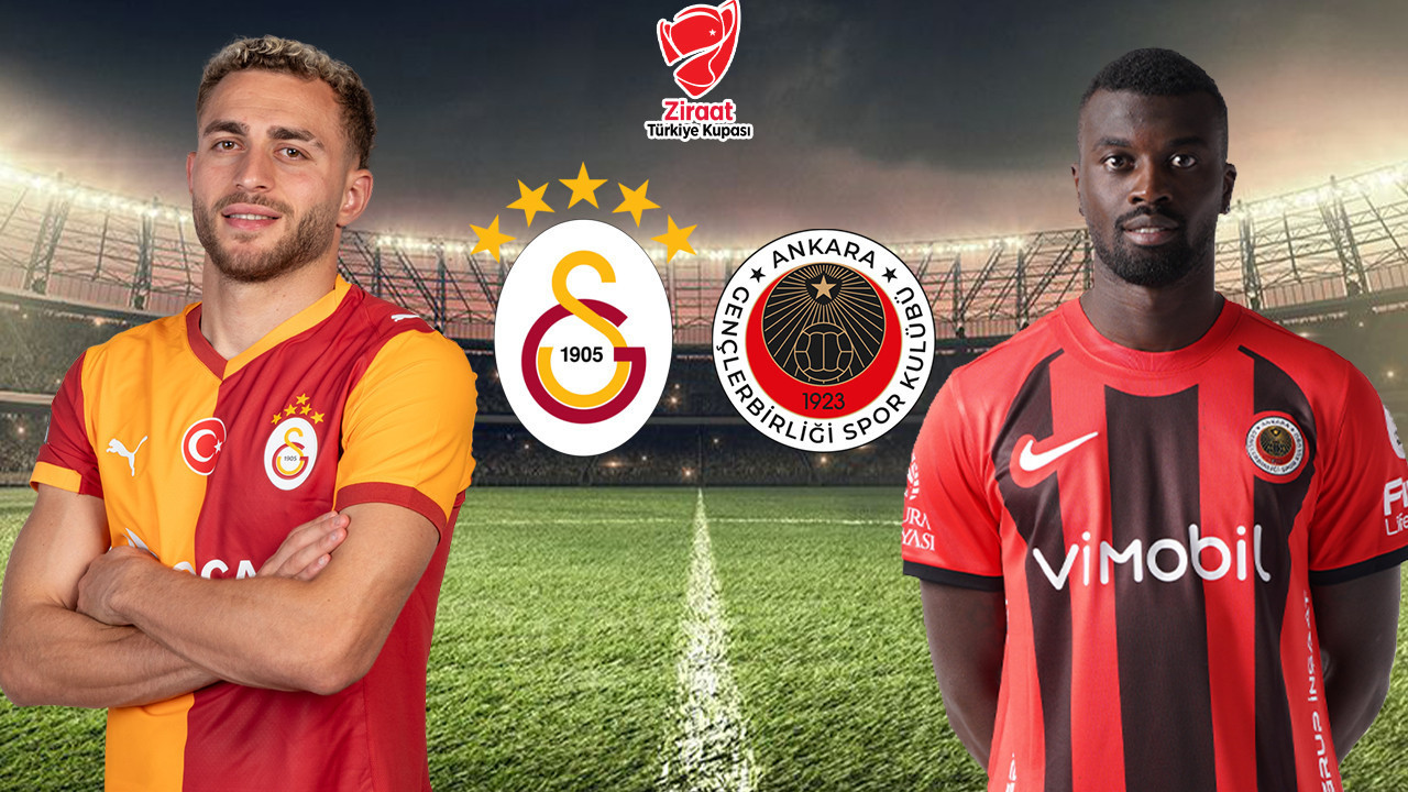 Galatasaray-Gençlerbirliği maçının ilk 11’leri belli oldu