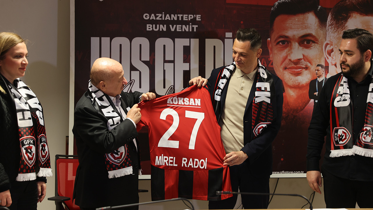 Gaziantep FK’da Mirel Radoi dönemi başladı