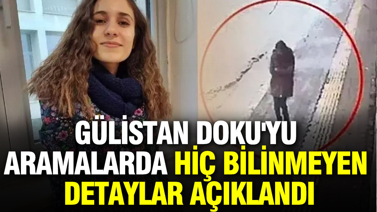Gülistan Doku'yu aramalarda hiç bilinmeyen detaylar açıklandı