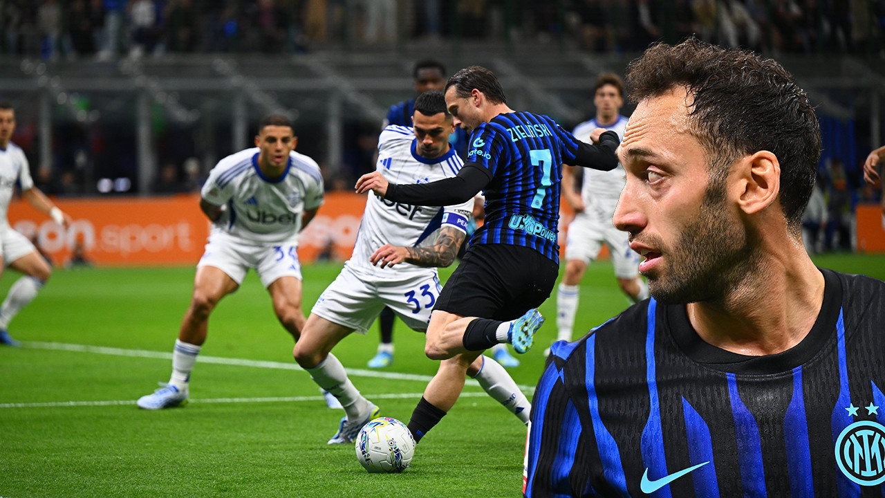 Hakan Çalhanoğlu resitali: Maçı 2-0'dan çevirdi, Inter'i finale taşıdı