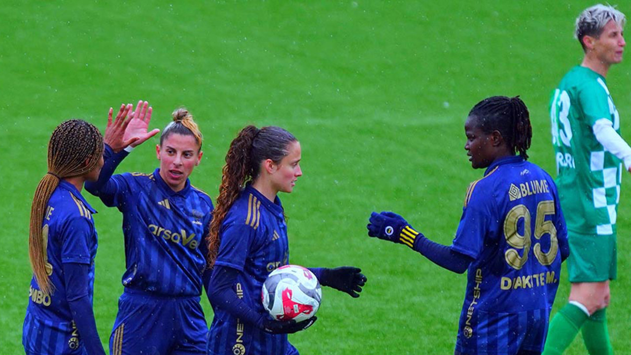 Kadın Futbol Süper Ligi’nde 25. hafta tamamlandı: Fenerbahçe 11 attı