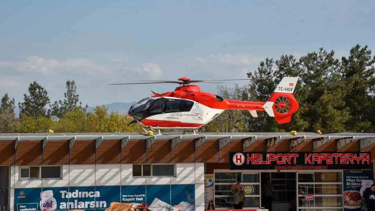 Samsun'da nefes kesen kurtarma operasyonu: Gökyüzü baygın genç kız için hareketlendi
