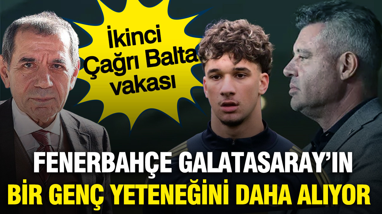 Saran'dan Çağrı Balta'dan sonra ikinci darbe: Fenerbahçe, Galatasaray'ın yeteneğini alıyor