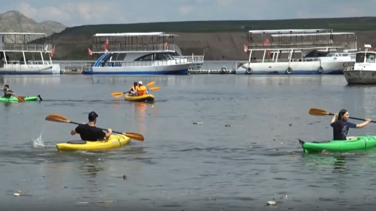 Akademisyen ve öğrenciler suya indi: Bir yanı tarih bir yanı spor