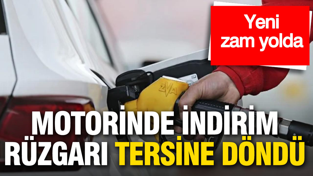 Motorinde indirim rüzgarı tersine döndü: Yeni zam bekleniyor