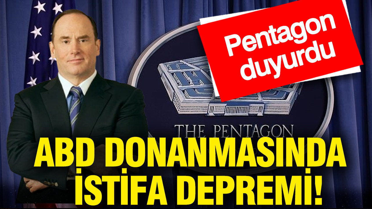 Pentagon duyurdu: ABD donanmasında istifa depremi