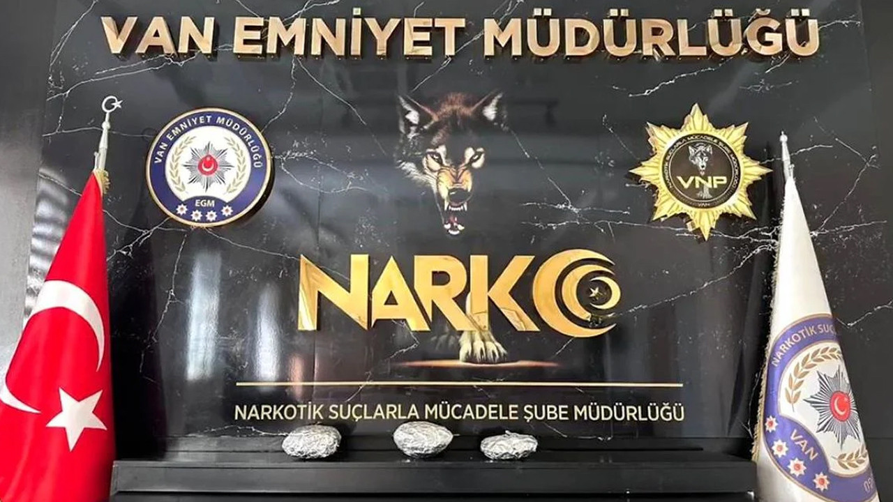 Van'da uyuşturucu operasyonu: 2 kişi gözaltına alındı