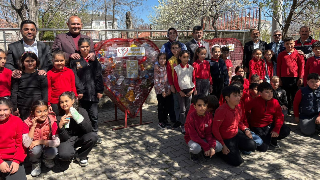 Ağaçören’de Sıfır Atık Projesi başladı: Çevre bilinci yeni nesille yaygınlaştırılacak