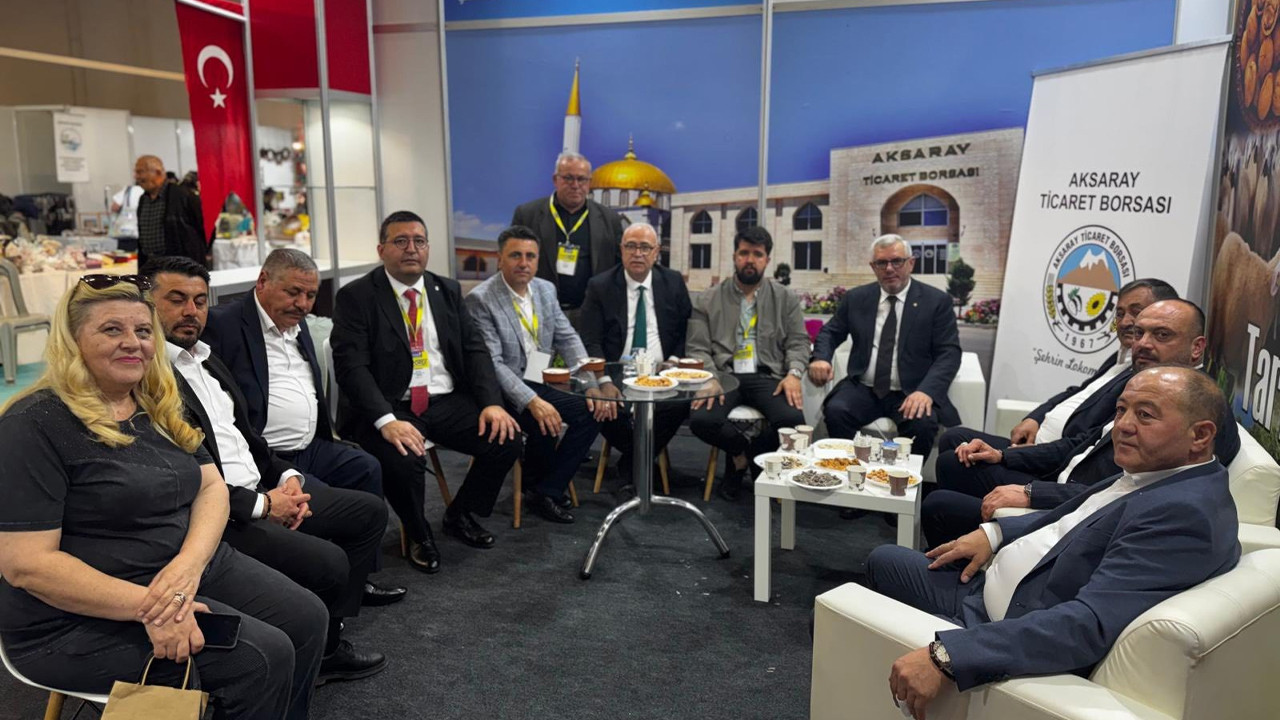 Aksaray Ticaret Borsası Yörex Fuarı’nda coğrafi işaretli ürünlerle tanıtım atağı başlattı