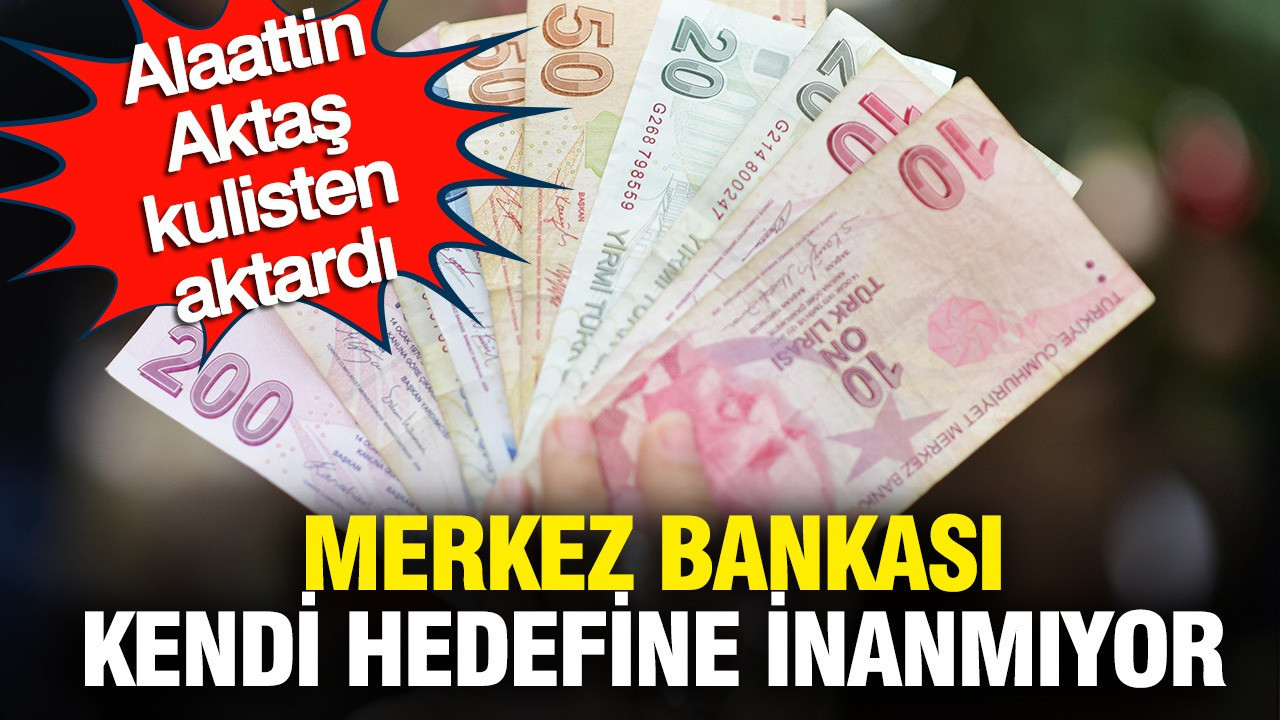 Alaattin Aktaş kulisten aktardı: Merkez Bankası da kendi hedefine inanmıyor