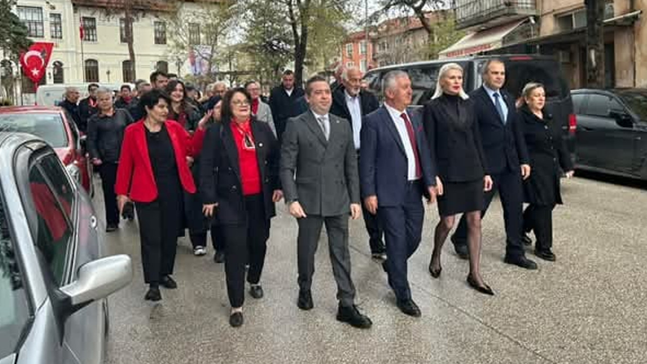 Bilecik'te CHP'den 'Sessiz Yürüyüş' eylemi