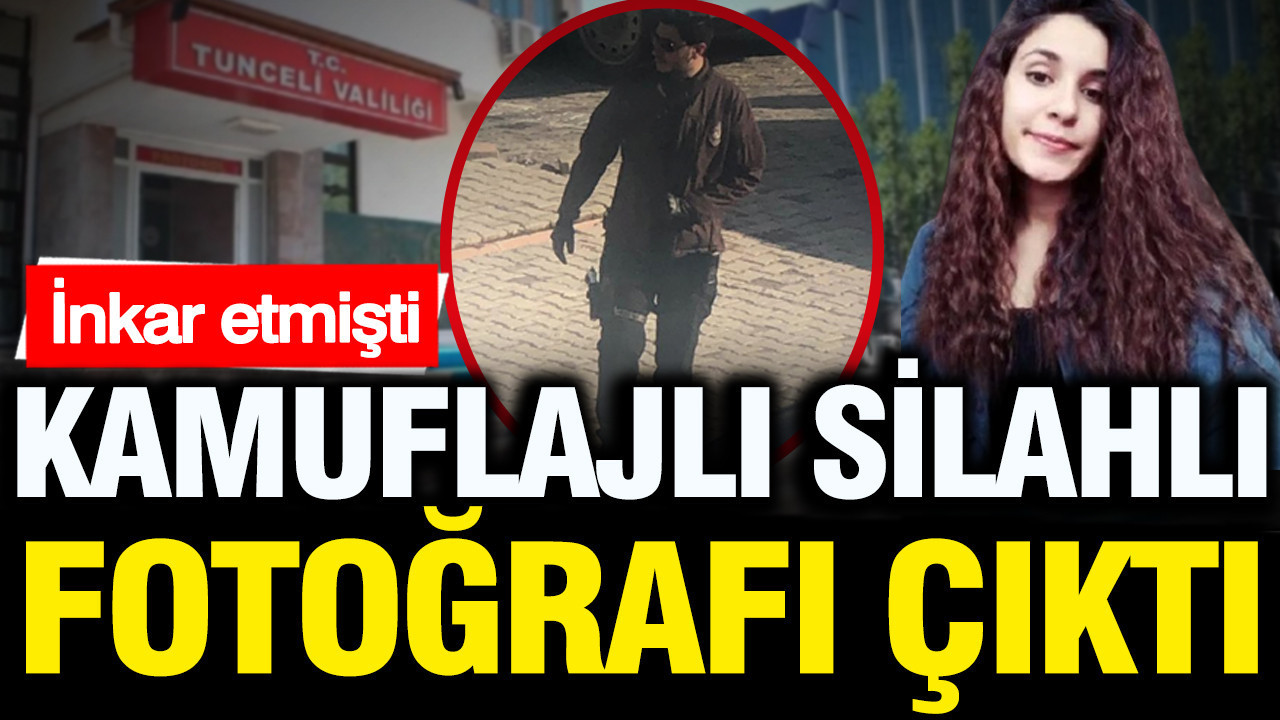"Silahım yok" demişti... Bu ne kamuflaj bu ne sila…
