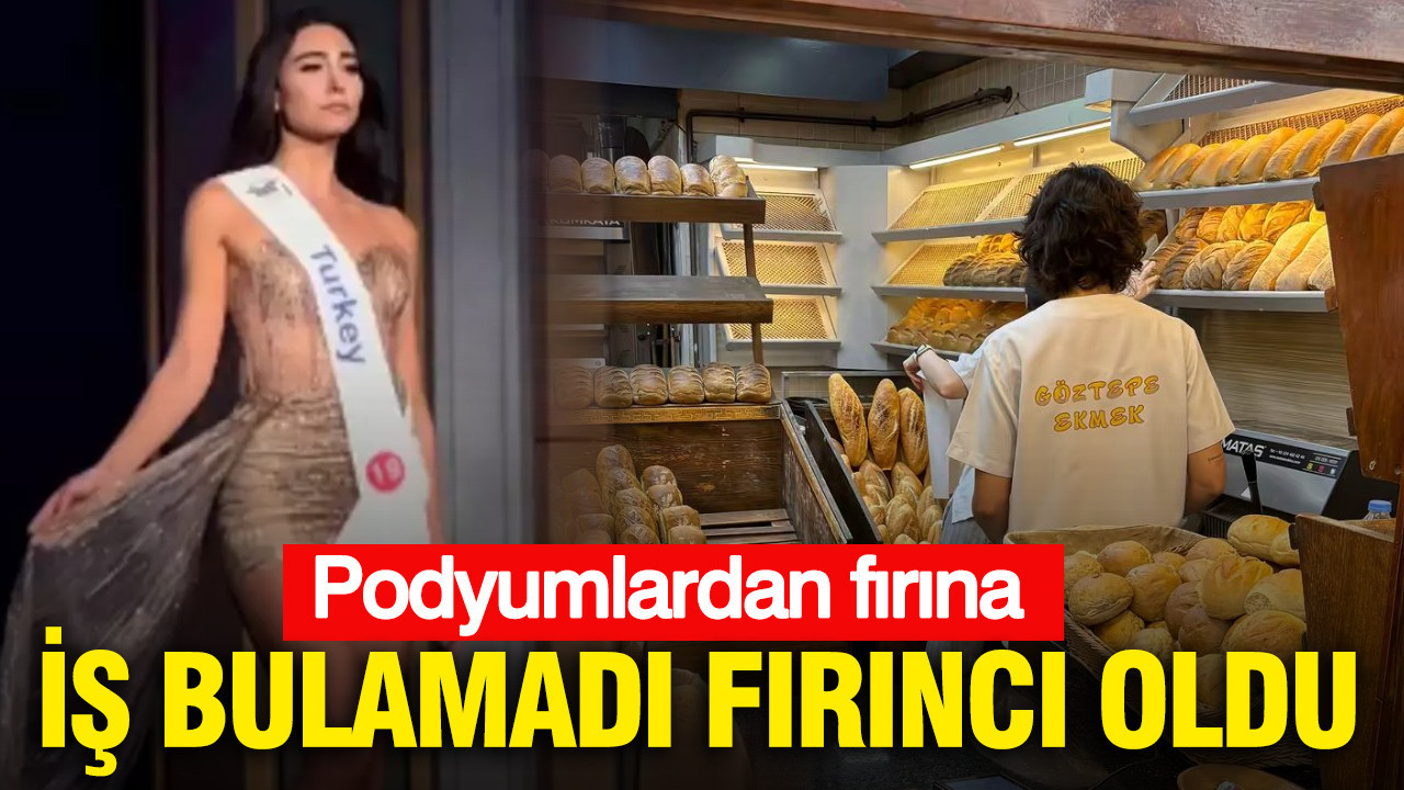 Irmak Öztaş iş bulamadı fırıncı oldu: Podyumlardan fırına