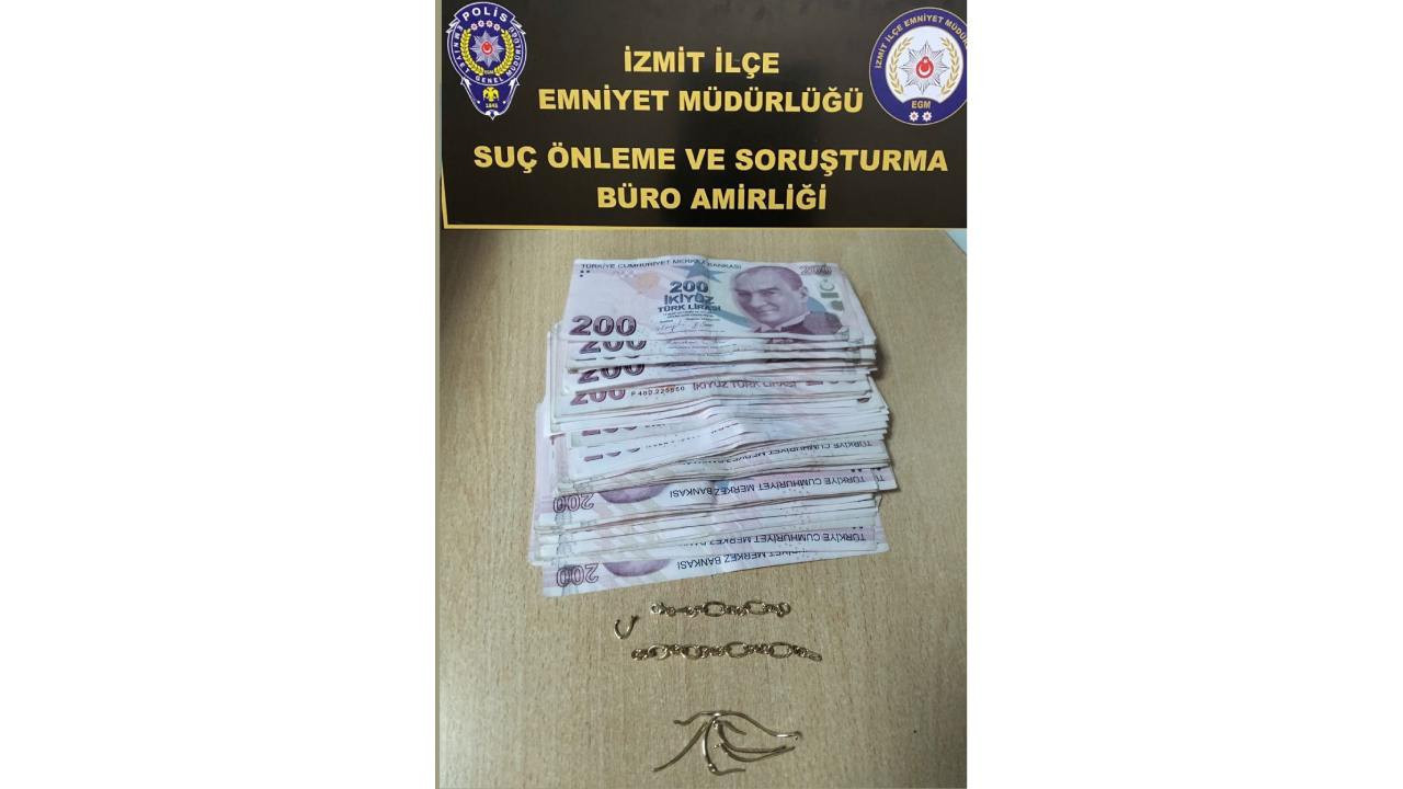 Kocaeli’de sahte altınla dolandırıcılık yapan şüpheli yakalandı
