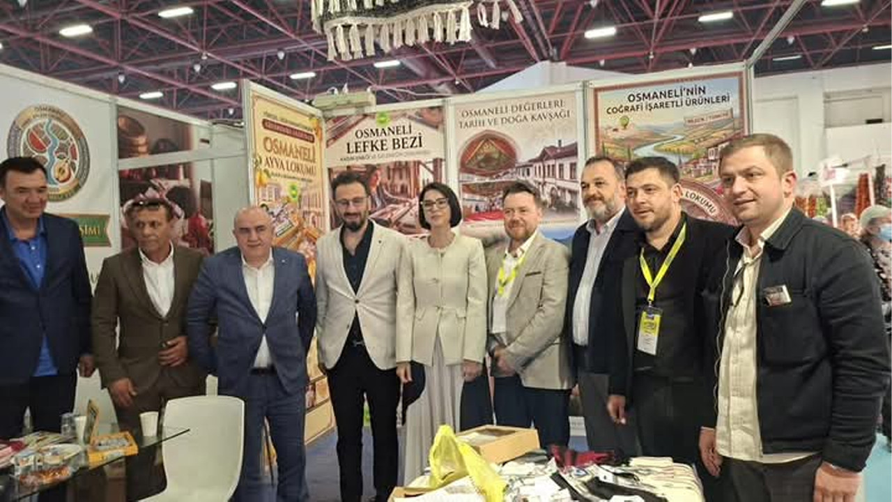 Osmaneli’nin Coğrafi İşaretli Ürünleri YÖREX 2026 Antalya Fuarı’nda sergileniyor