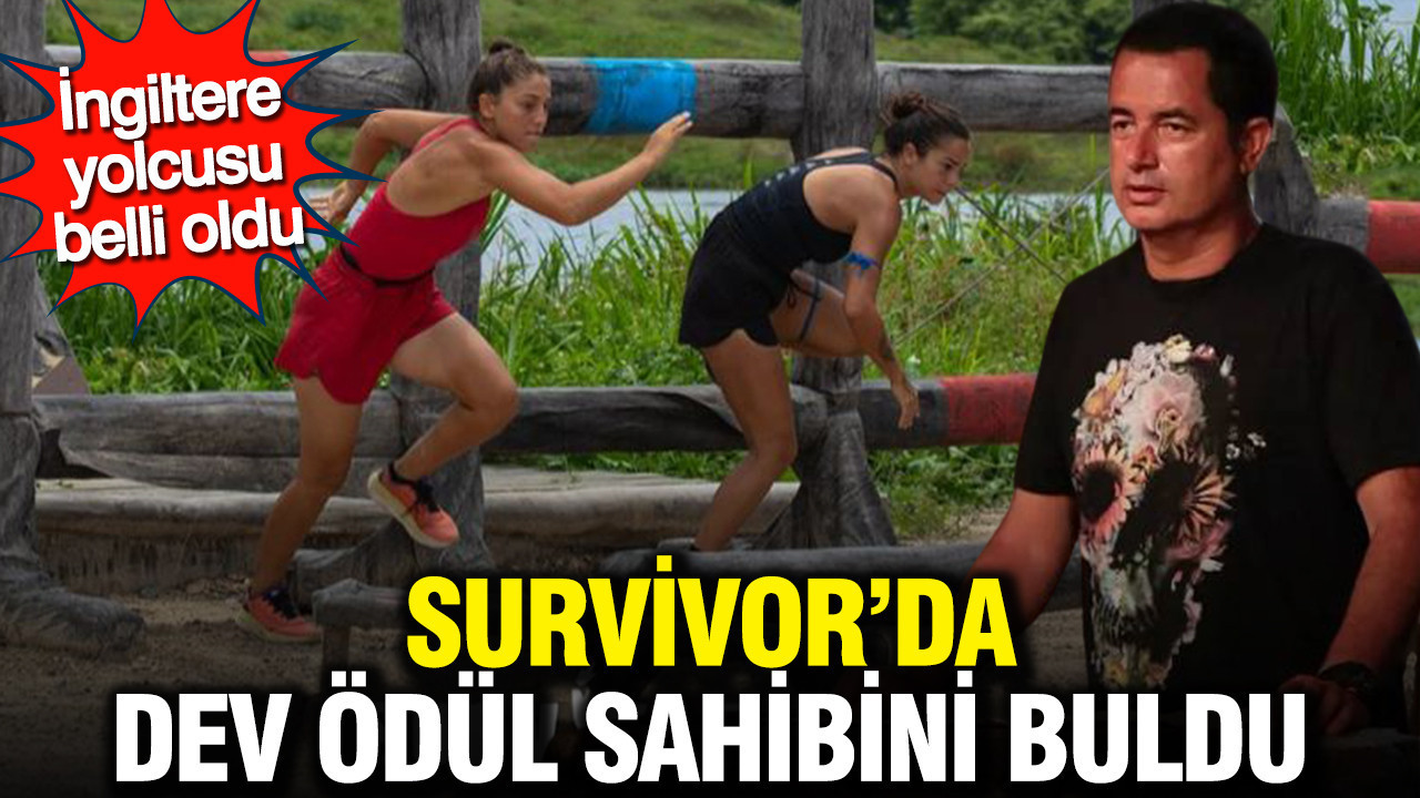 Survivor’da dev ödül sahibini buldu: İngiltere yolcusu belli oldu