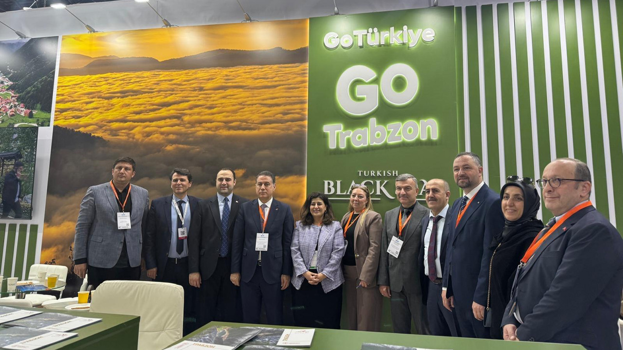 Trabzon, Almatı’daki KITF Fuarında yoğun ilgi gördü